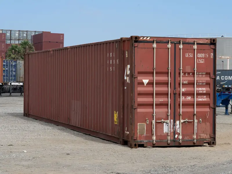 One Trip 40 Ft Shipping Container