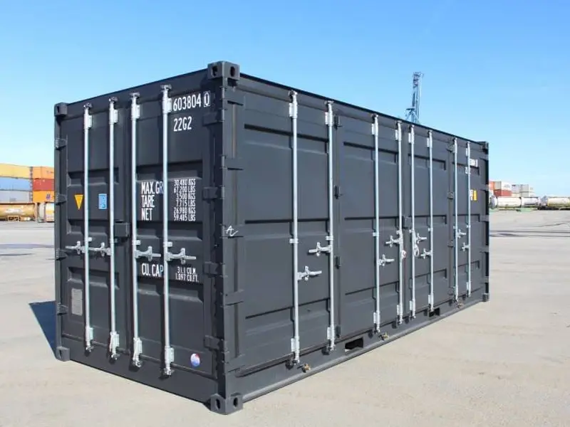 20ft High Cube Container – Hazardous Waste Container, Side opening (9ft 6′ high)