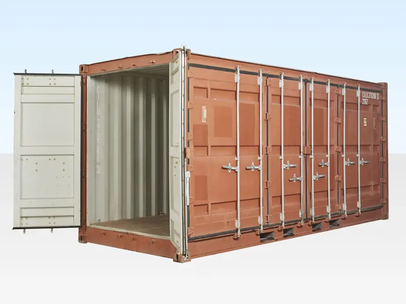 Used 20Ft Open Side / Full Side Access Container