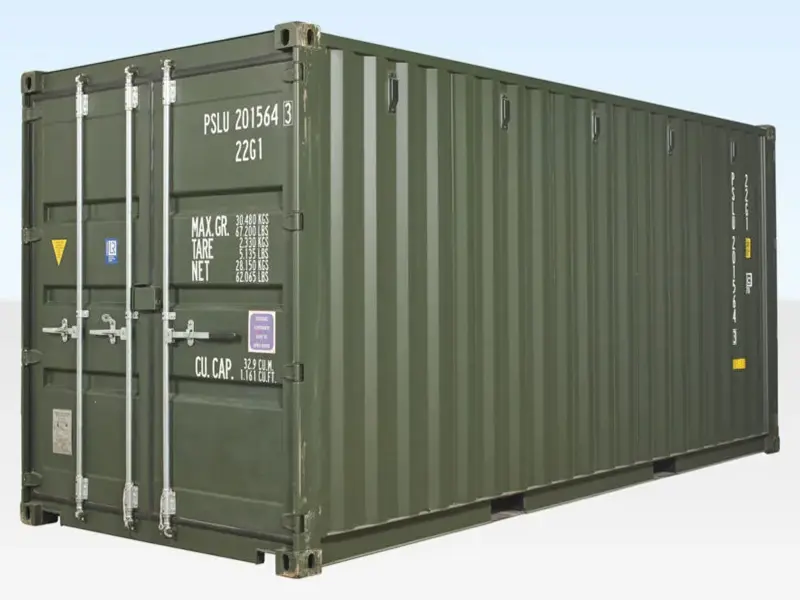 20Ft X 8Ft Tunnel Container (Double End Door) One Trip