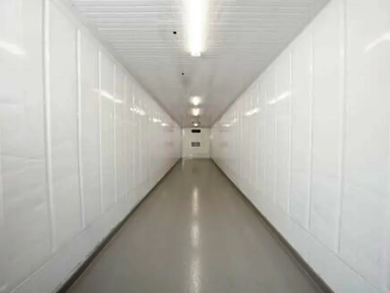 40 Ft High Cube Insulated Shipping Container With 5 Ton Bard Hvac Unit