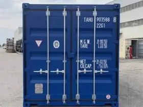 40ft High Cube (9′ 6″ high) Full Side Access Container